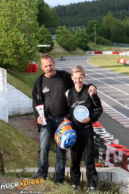Demi Kleingeerts podium in Spa